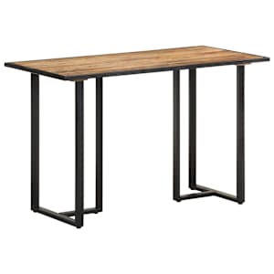 vidaXL s&ouml;&ouml;gilaud, 120 cm, t&ouml;&ouml;tlemata mangopuit