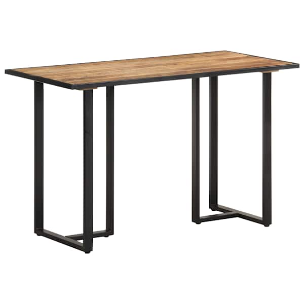 vidaXL s&ouml;&ouml;gilaud, 120 cm, t&ouml;&ouml;tlemata mangopuit