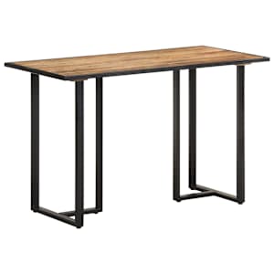 Jídelní stůl 120 cm hrubé mangovníkové dřevo - obrázek 1