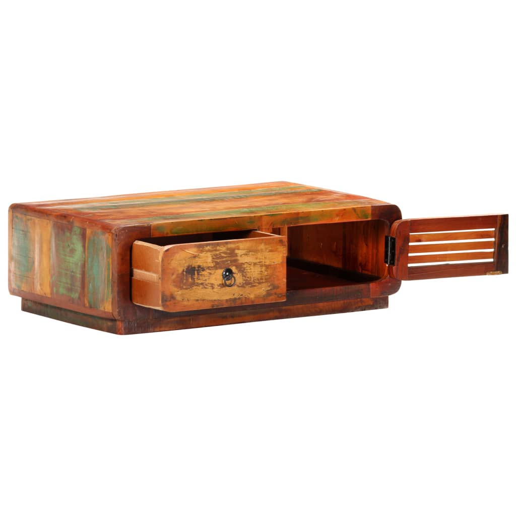 

vidaXL Salontafel 90x60x29 cm massief gerecycled hout