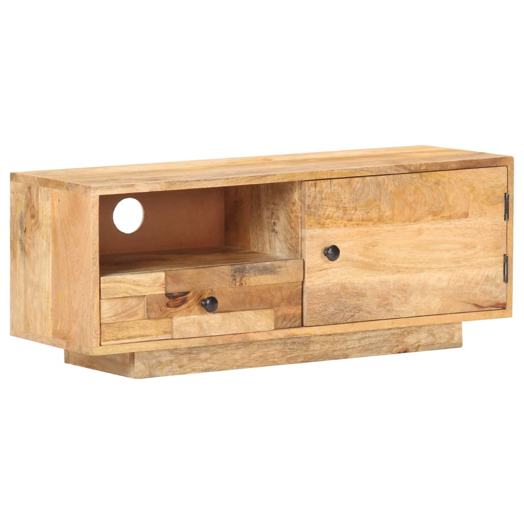 vidaXL TV-Schrank 90x30x35 cm Mango Massivholz