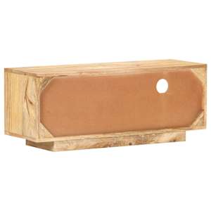 TV stolek 92 x 30 x 35 cm masivní mangovníkové dřevo - obrázek 4