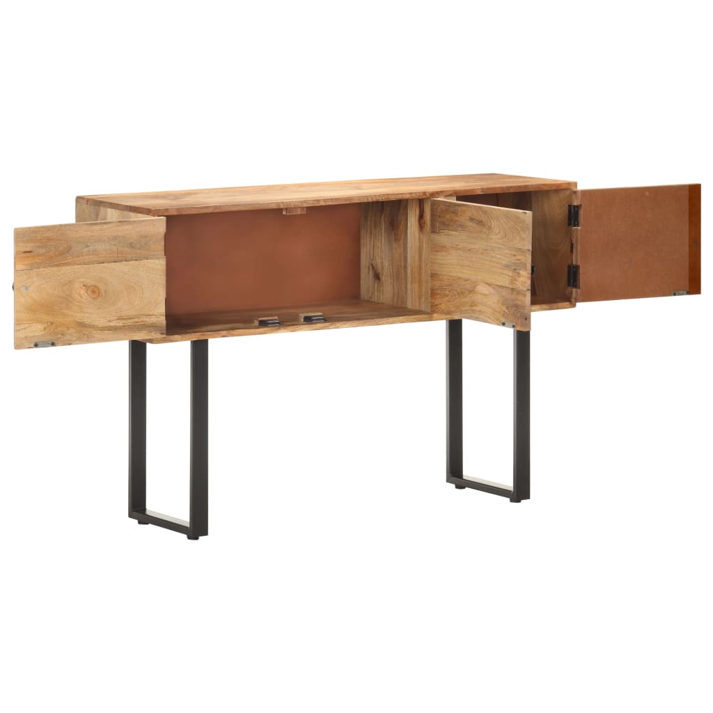 vidaXL Dressoir 116x35x75 cm massief mangohout afbeelding