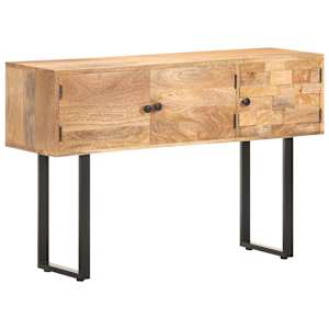 Příborník 116 x 35 x 75 cm masivní mangovníkové dřevo - obrázek 10