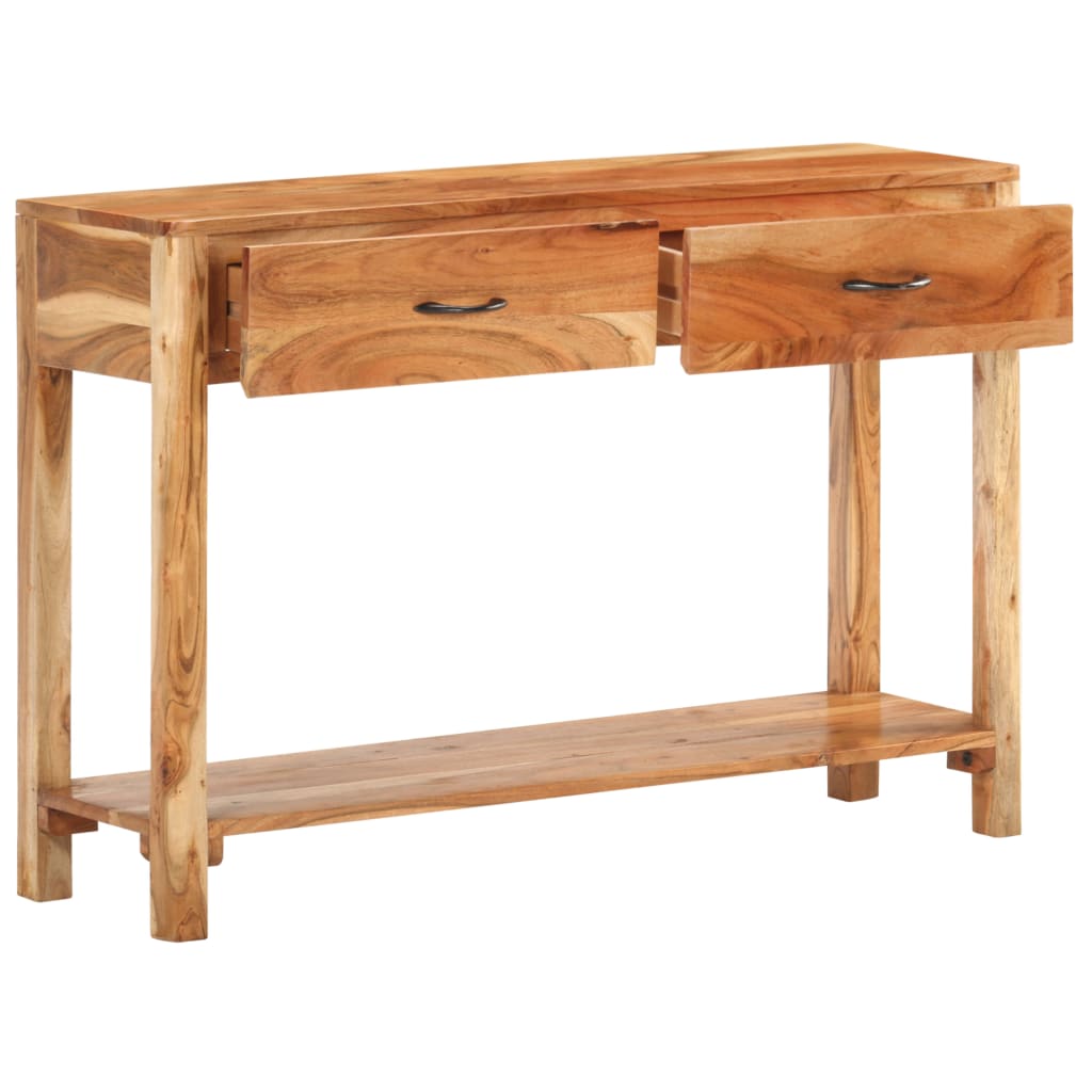 Thumbnail - vidaXL Sideboard 110x30x75 cm Massivholz Akazie