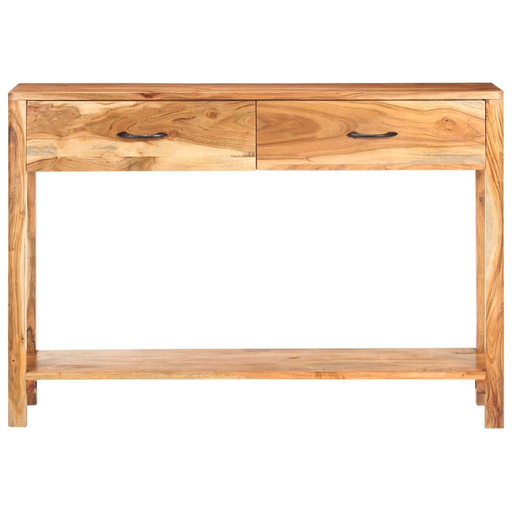 Thumbnail - vidaXL Sideboard 110x30x75 cm Massivholz Akazie