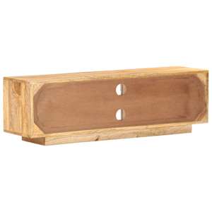 TV stolek 116 x 30 x 35 cm masivní mangovníkové dřevo - obrázek 4