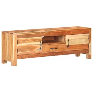 TV stolek 116 x 30 x 40 cm masivní akáciové dřevo - obrázek 11