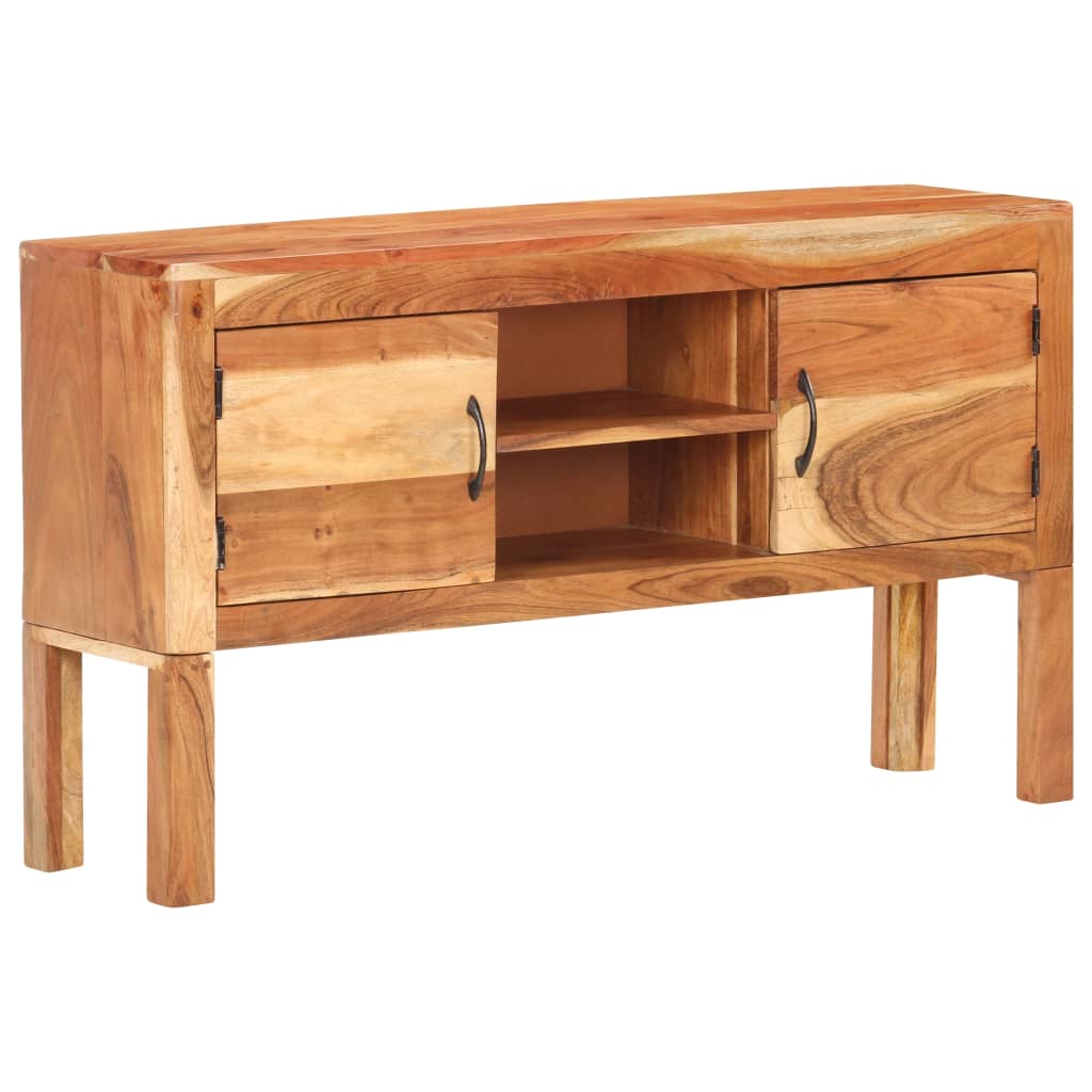 vidaXL Sideboard 116x30x66 cm Akazie Massivholz