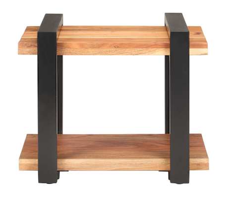 vidaXL Bedside Cabinet 50x40x40 cm Solid Acacia Wood