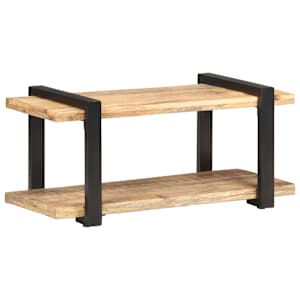 TV stolek 90 x 40 x 40 cm hrubé mangovníkové dřevo - obrázek 1