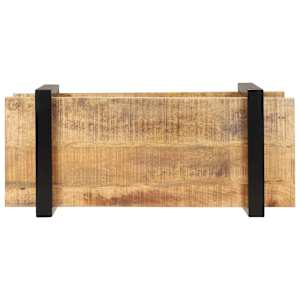 TV stolek 90 x 40 x 40 cm hrubé mangovníkové dřevo - obrázek 4