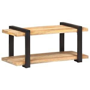 TV stolek 90 x 40 x 40 cm hrubé mangovníkové dřevo - obrázek 10