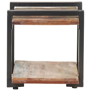 TV stolek 90 x 40 x 40 cm masivní recyklované dřevo - obrázek 3
