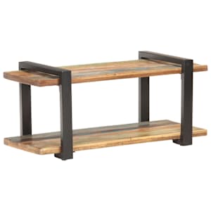 TV stolek 90 x 40 x 40 cm masivní recyklované dřevo - obrázek 9