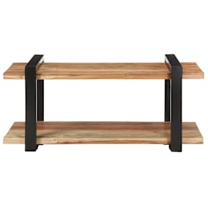 vidaXL Meuble TV 90x40x40 cm Bois d'acacia solide