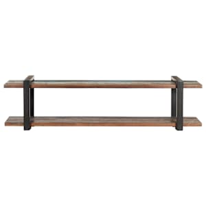 TV stolek 160 x 40 x 40 cm masivní recyklované dřevo - obrázek 2