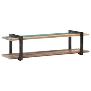 TV stolek 160 x 40 x 40 cm masivní recyklované dřevo - obrázek 9