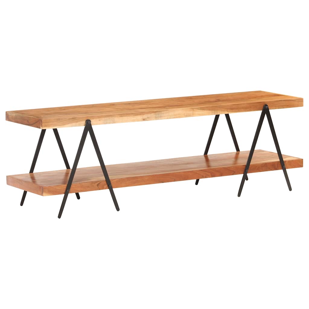 vidaXL Comodă TV, 160 x 40 x 50 cm, lemn masiv de acacia