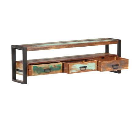 vidaXL TV spintelė, 150x30x45cm, perdirbtos medienos masyvas