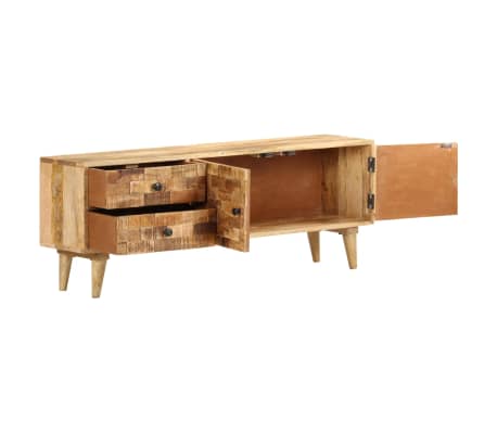 vidaXL TV-benk 120x30x45 cm heltre mango