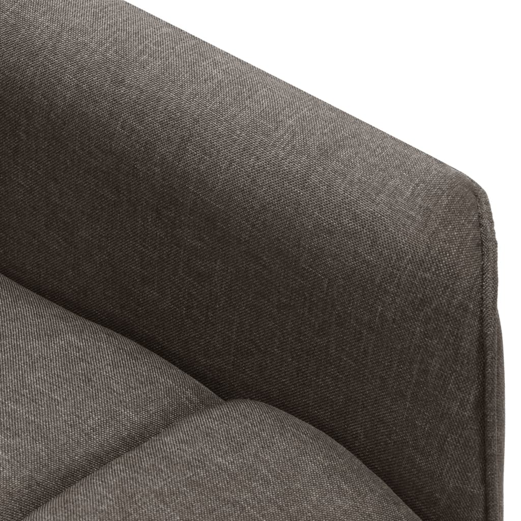 Sta-op-stoel verstelbaar stof bruin