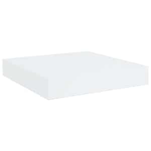 vidaXL seinariiul, k&otilde;rgl&auml;ikega valge, 23 x 23,5 x 3,8 cm MDF
