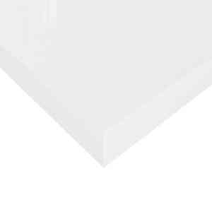 Plovoucí nástěnná police bílá vysoký lesk 60x23,5x3,8 cm MDF - obrázek 11