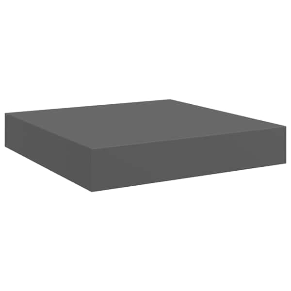 vidaXL seinariiul, k&otilde;rgl&auml;ikega hall, 23 x 23,5 x 3,8 cm MDF