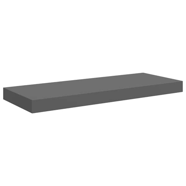 vidaXL seinariiul, k&otilde;rgl&auml;ikega hall, 60 x 23,5 x 3,8 cm MDF
