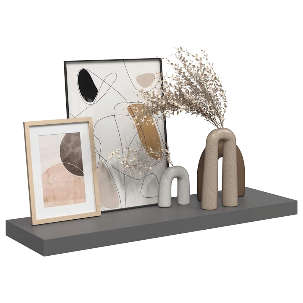 with Shelf Wall-mounted with Storage Engineered wood Modern Shelves vidaXL