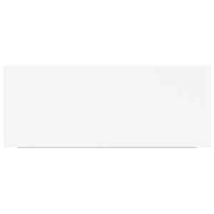 Plovoucí nástěnná police bílá 60 x 23,5 x 3,8 cm MDF - obrázek 9