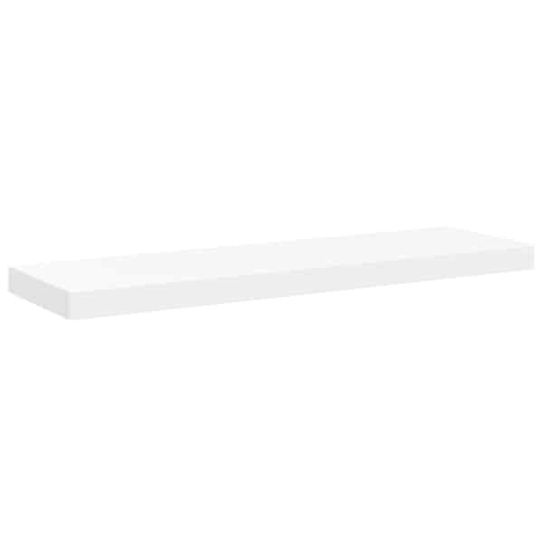 vidaXL seinariiul, valge, 80 x 23,5 x 3,8 cm MDF