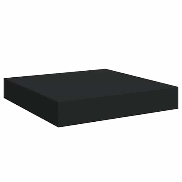 vidaXL seinariiul, must, 23 x 23,5 x 3,8 cm MDF