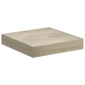 vidaXL seinariiul, tammev&auml;rvi, 23 x 23,5 x 3,8 cm MDF