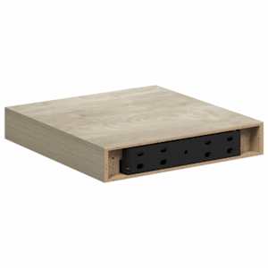 vidaXL seinariiul, tammev&auml;rvi, 23 x 23,5 x 3,8 cm MDF