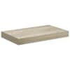 vidaXL seinariiul, tammev&auml;rvi, 40 x 23,5 x 3,8 cm MDF