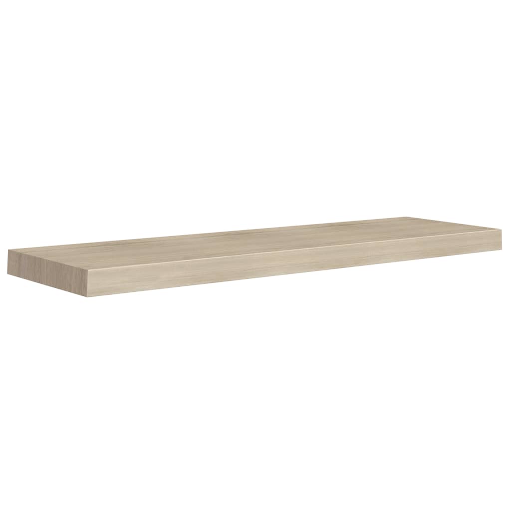vidaXL 2 db kék MDF lebegő fali polc 90 x 23,5 x 3,8 cm