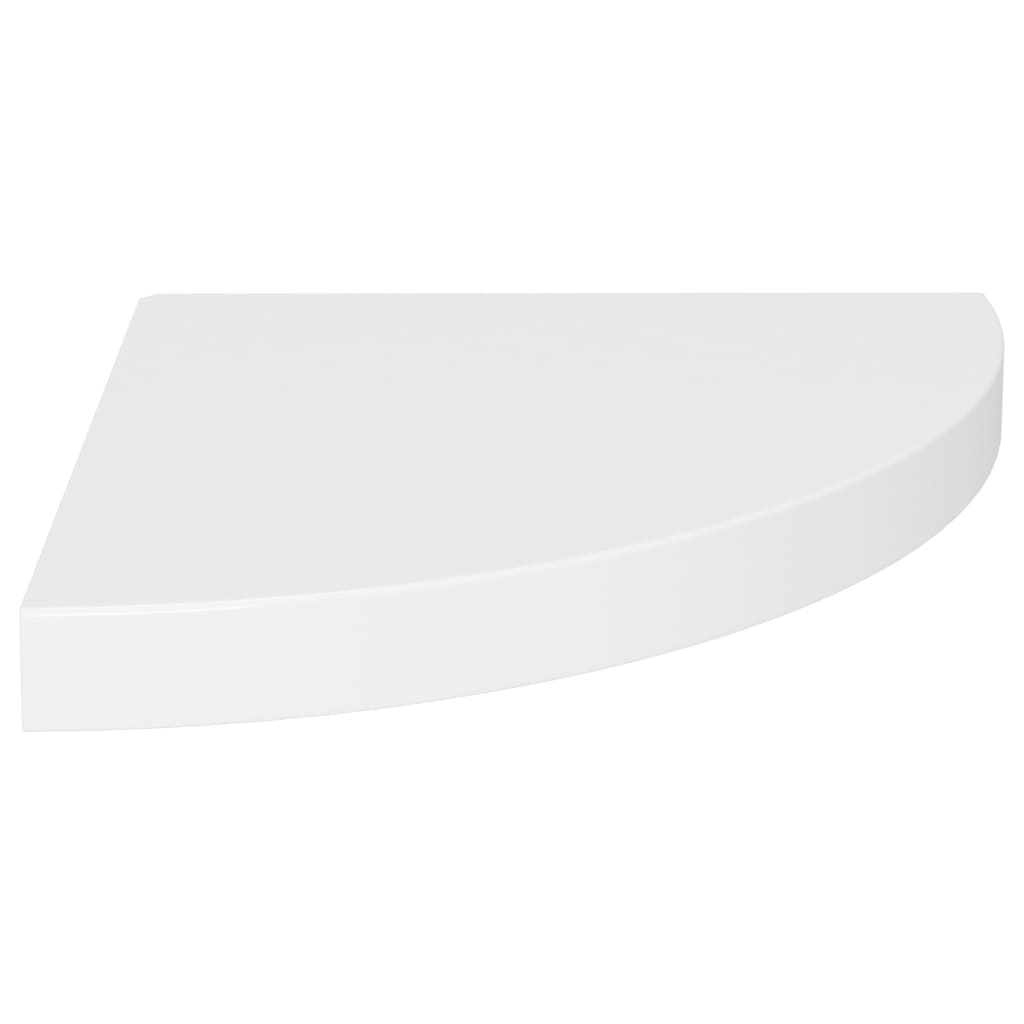 Thumbnail - vidaXL Eck-Schweberegale 4 Stk. Weiß 35x35x3,8 cm MDF