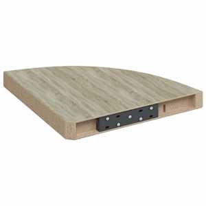 323926 vidaXL Floating Corner Shelves 2 pcs Oak 35x35x3,8 cm MDF - obrázek 8