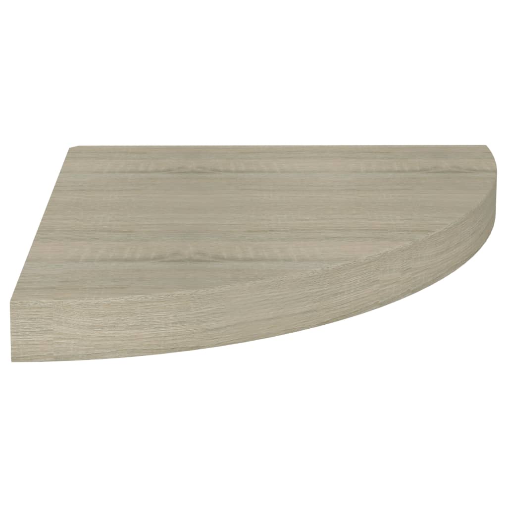 

vidaXL Hoekschappen zwevend 4 st 35x35x3,8 cm MDF eikenkleurig