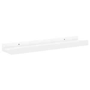 Poličky na zarámované obrázky 2 ks bílé 40 x 9 x 3 cm MDF - obrázek 5