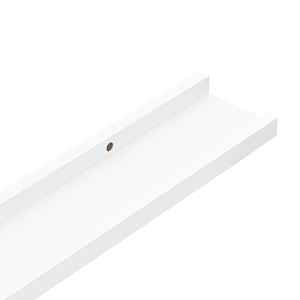 Poličky na zarámované obrázky 2 ks bílé 60 x 9 x 3 cm MDF - obrázek 9
