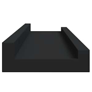 Poličky na zarámované obrázky 2 ks černé 40 x 9 x 3 cm MDF - obrázek 7