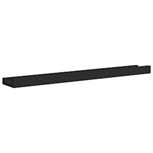 Poličky na zarámované obrázky 2 ks černé 60 x 9 x 3 cm MDF - obrázek 8
