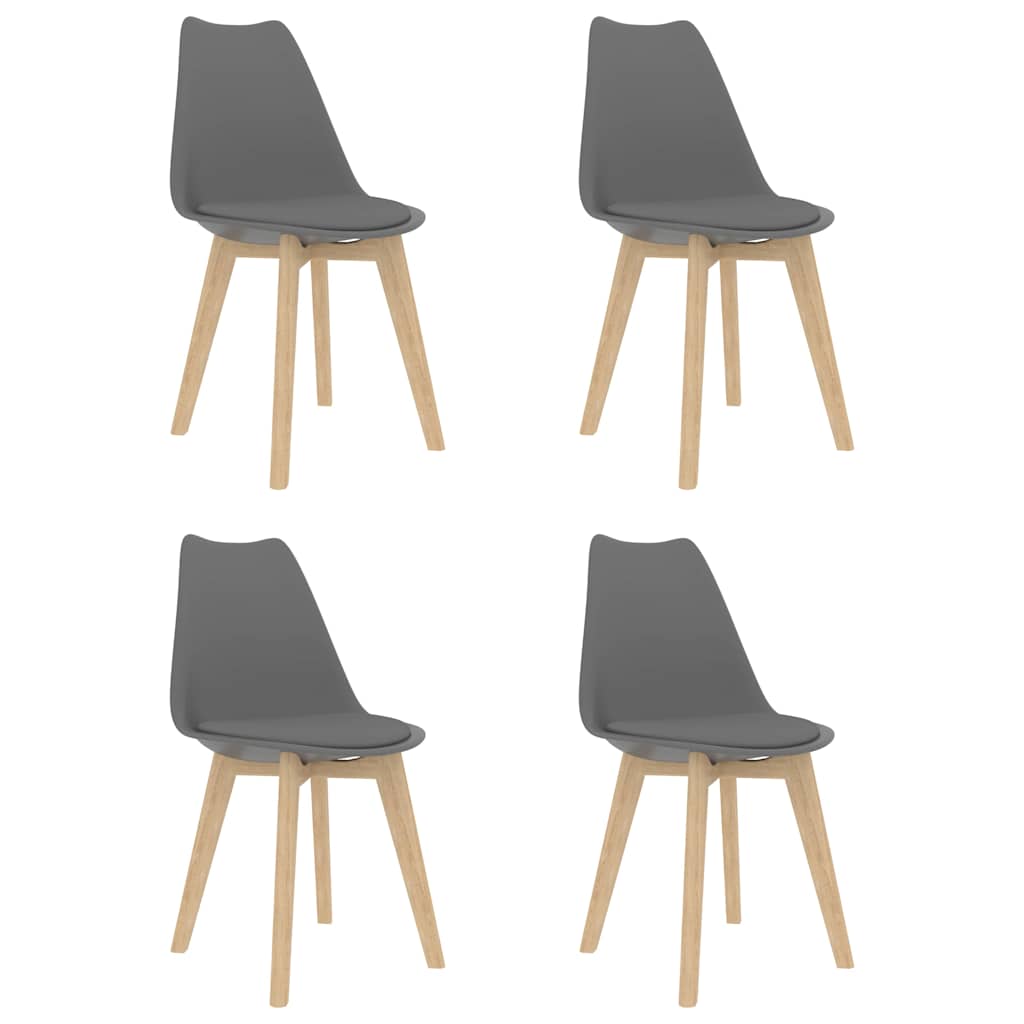 5dílný jídelní set šedý - obrázek 4