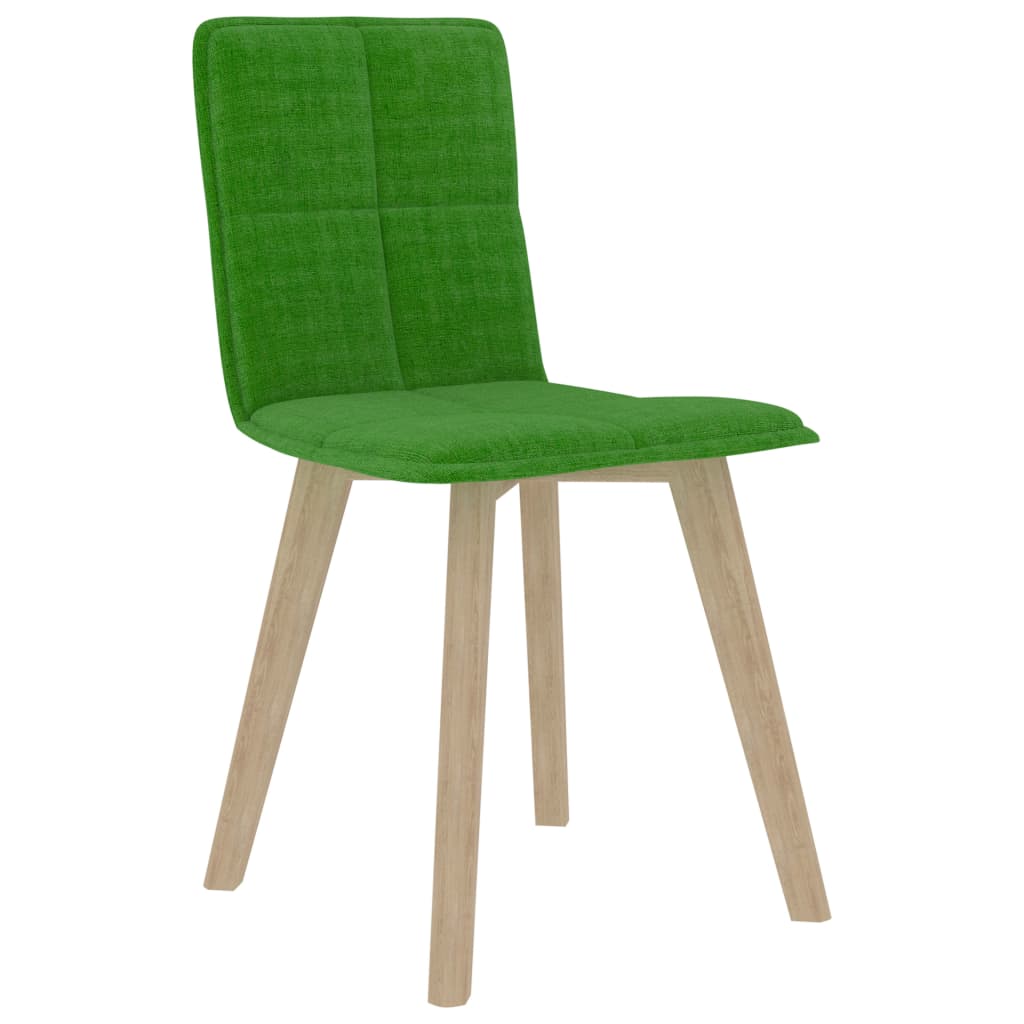 

vidaXL Eetkamerstoelen 6 st groen