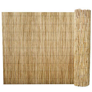 Zahradní rákosový plot 100 x 1 000 cm - obrázek 1
