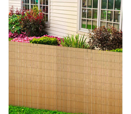 vidaXL Garden Reed Fence 125x1000 cm