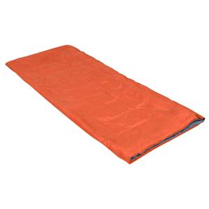 vidaXL Sac de couchage l&eacute;ger enveloppe pour enfants Orange 670 g 15&deg;C